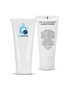 30ml Sunscreen Tube with Custom Label
