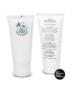 SPF 50+ Sun Gel 50ml Tube With Custom Label