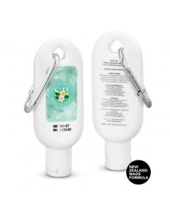 SPF 50+ Sun Gel Carabiner 30ml Tube with Custom Label